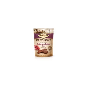 Carnilove Jerky Snack Turkey with Venison Fillet – pulyka szarvas filével 100g
