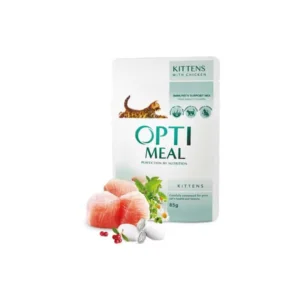 OPTIMEAL CAT POUCH KITTEN 85G CSIRKE